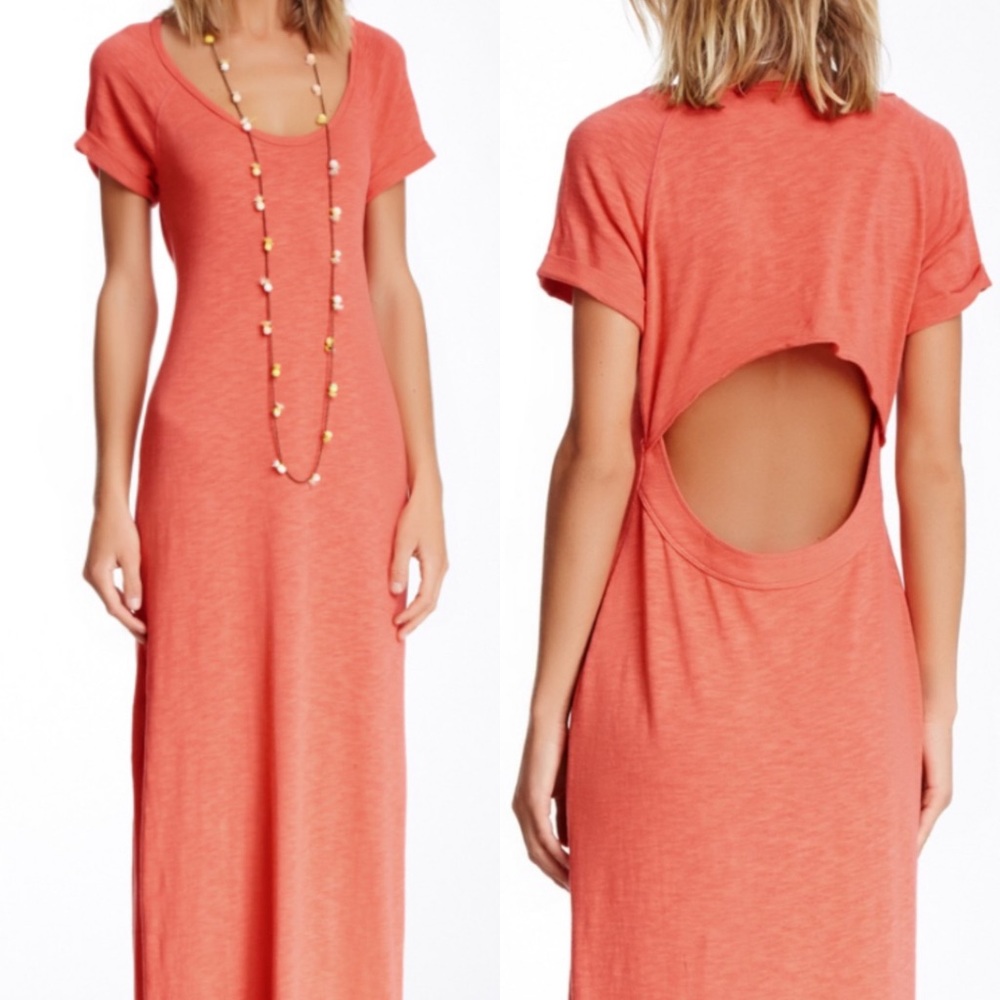 Free People Beach Odessa Cutout Maxi Dress!